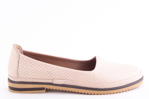 PANTOFI DAMA PIELE NATURALA DE VITEL DGN PANTOFI DAMA PIELE NATURALA DE VITEL CLAUDIO CASINI CART 1083 /BEJ -