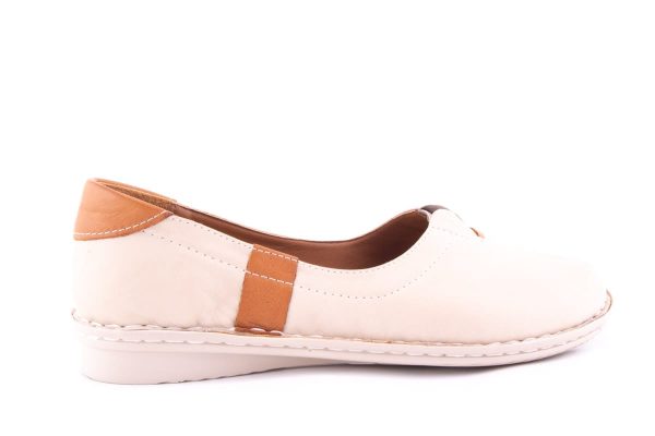 PANTOFI DAMA GREEN PIELE NATURALA MIRA 2002 /BEJ -