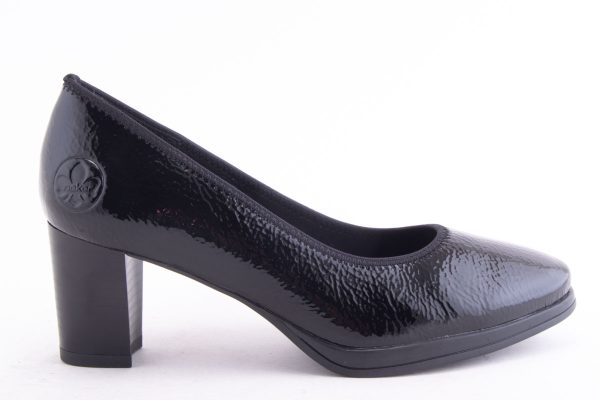 PANTOFI DAMA RIEKER PANTOFI DAMA RIEKER PIELE NATURALA LACUITA RIEK 49560 /NL -