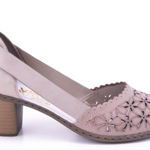 PANTOFI DAMA RIEKER PIELE NATURALA RIEK 40986 /B -