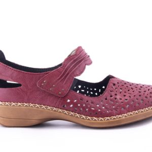 PANTOFI DAMA RIEKER PIELE NATURALA RIEK 41399/ RS -