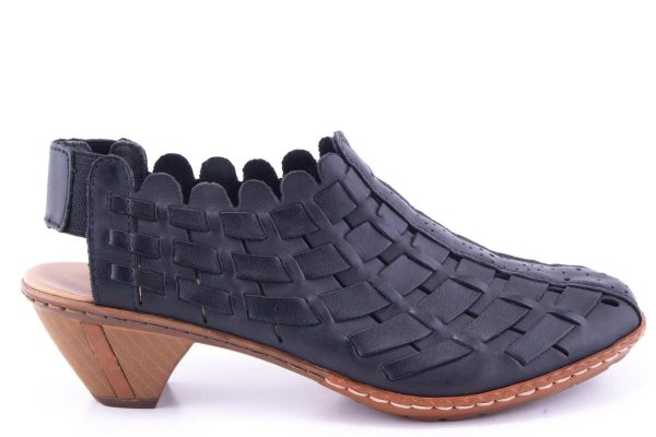 PANTOFI DAMA RIEKER PIELE NATURALA RIEK 46778 /N -
