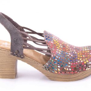 PANTOFI DAMA RIEKER PIELE NATURALA RIEK 66777 /COL -