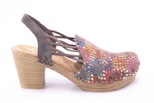 PANTOFI DAMA RIEKER PIELE NATURALA RIEK 66777 /COL -