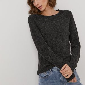 Vero Moda Pulover femei, culoarea negru, light