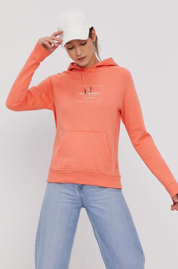 Helly Hansen Bluză femei, culoarea roz, cu imprimeu