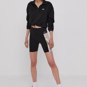 SS21-BLD12M_99X_F1.jpg Vans Hanorac de bumbac femei, culoarea negru, material neted