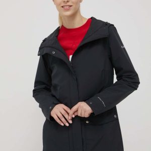 SS21-KUD0ED_99X_F1.jpg Columbia geaca de ploaie femei, culoarea negru, de tranzitie