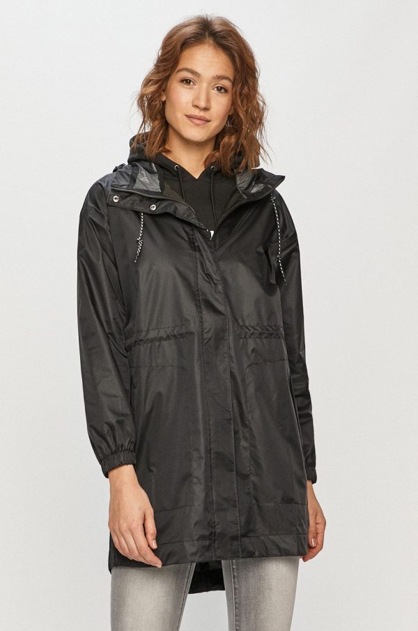 SS21-KUD0EF_99X_F1.jpg Columbia geaca de ploaie femei, culoarea negru, de tranzitie