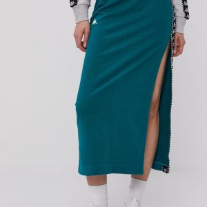 SS21-SDD0C7_77X_F1.jpg Kappa Fustă culoarea verde, midi, model drept