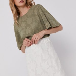 SS21-SKD01E_78X_F1.jpg Dkny Bluză femei, culoarea verde, in modele florale