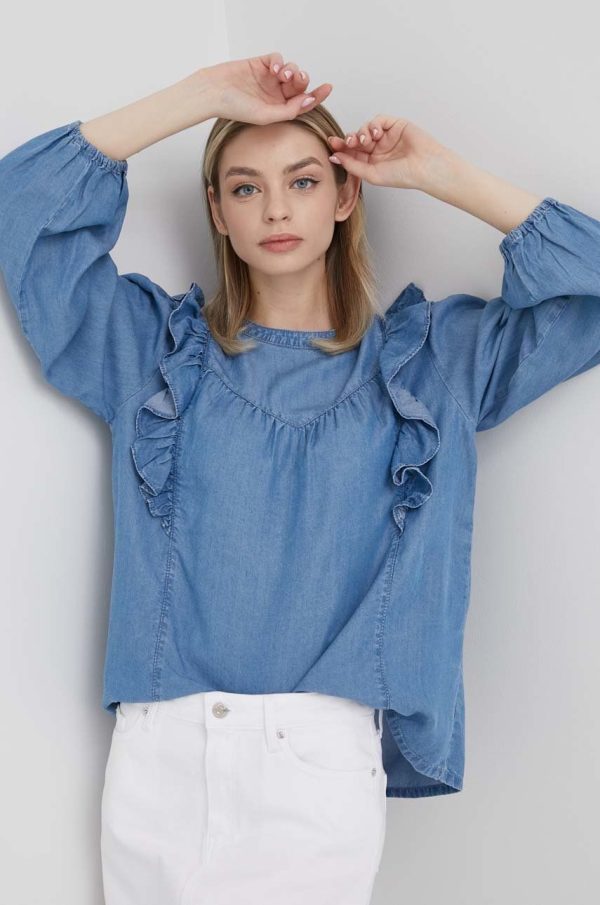 SS22-BDD0DL_55X_F1.jpg United Colors of Benetton bluza femei, neted