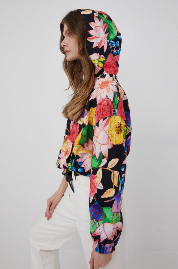 SS22-BLD072_99X_F1.jpg Desigual hanorac de bumbac femei, culoarea negru, modelator