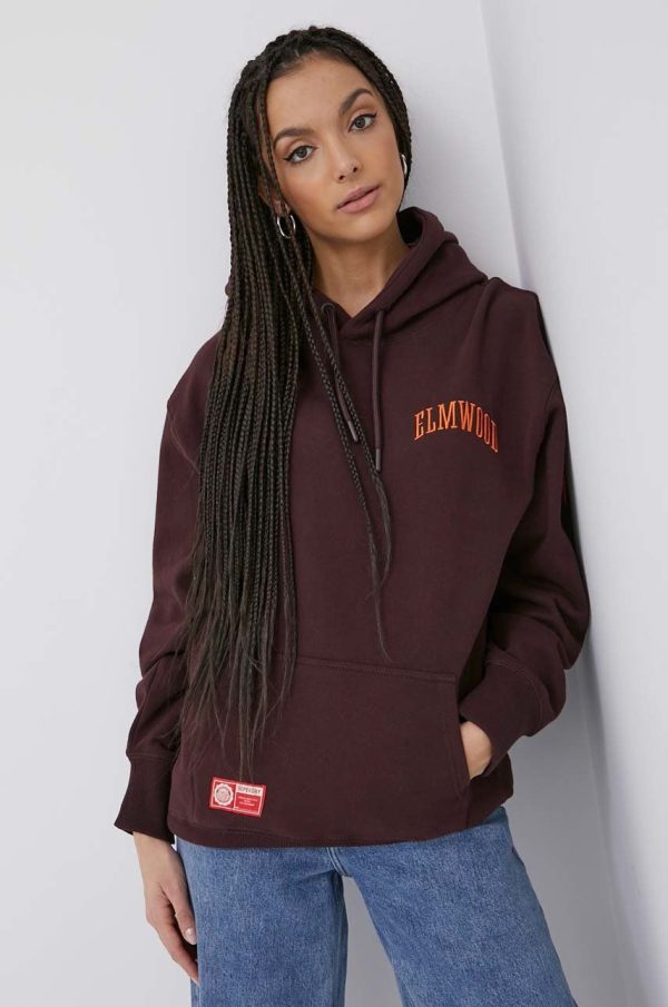 SS22-BLD0BL_83X_F1.jpg Superdry hanorac de bumbac femei, culoarea bordo, cu imprimeu