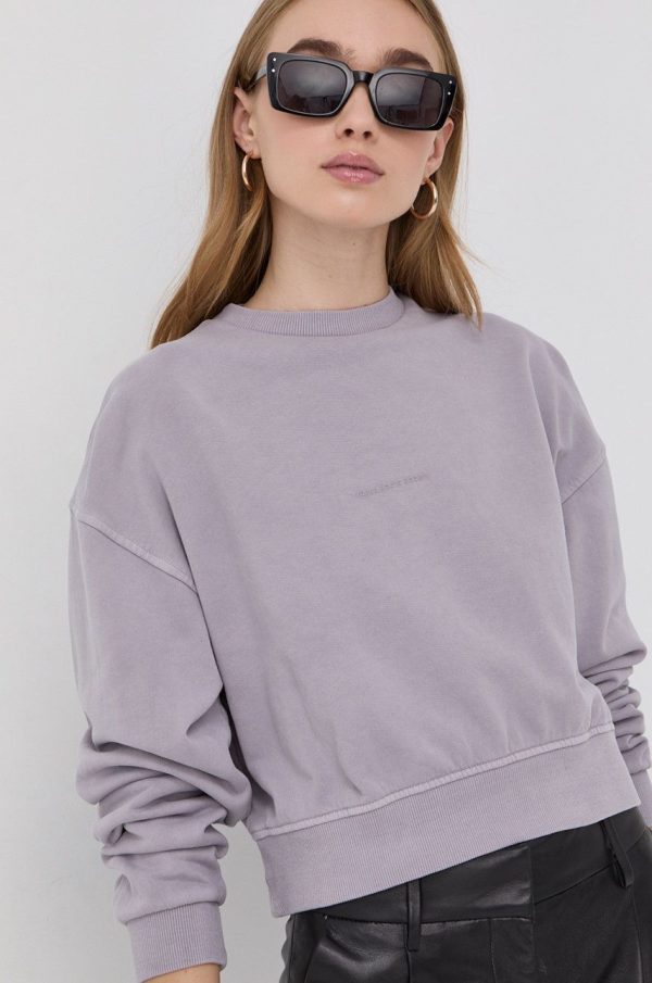 SS22-BLD0C6_04X_F1.jpg Young Poets Society Hanorac de bumbac Carla femei, culoarea roz, material neted