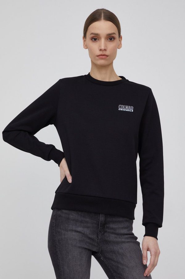 SS22-BLD0D7_99X_F1.jpg Colmar bluza femei, culoarea negru, cu imprimeu