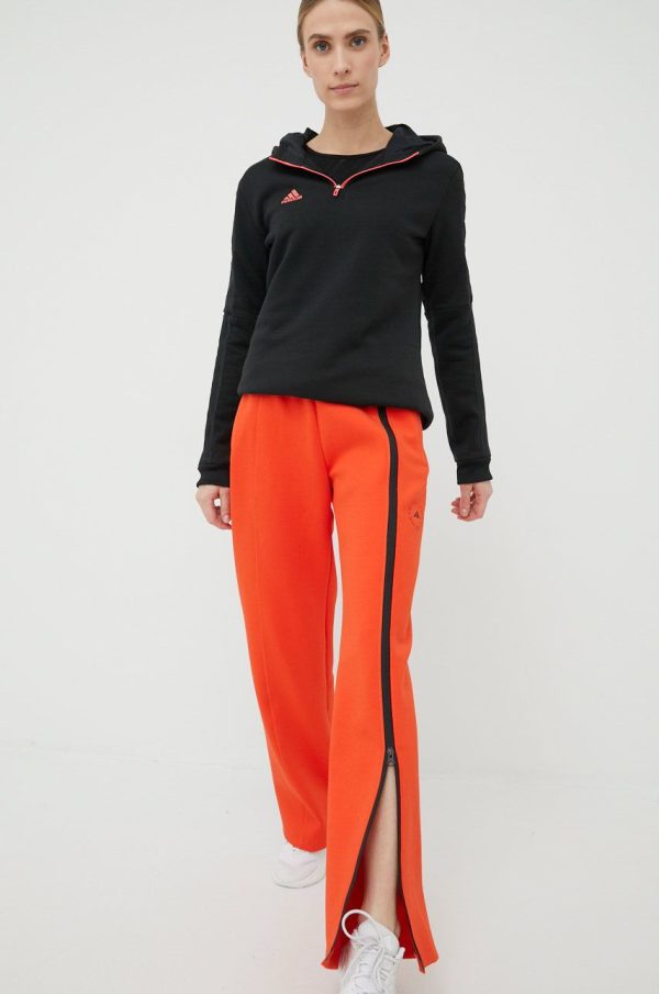 adidas Performance hanorac Tiro H60015 femei, culoarea negru, neted