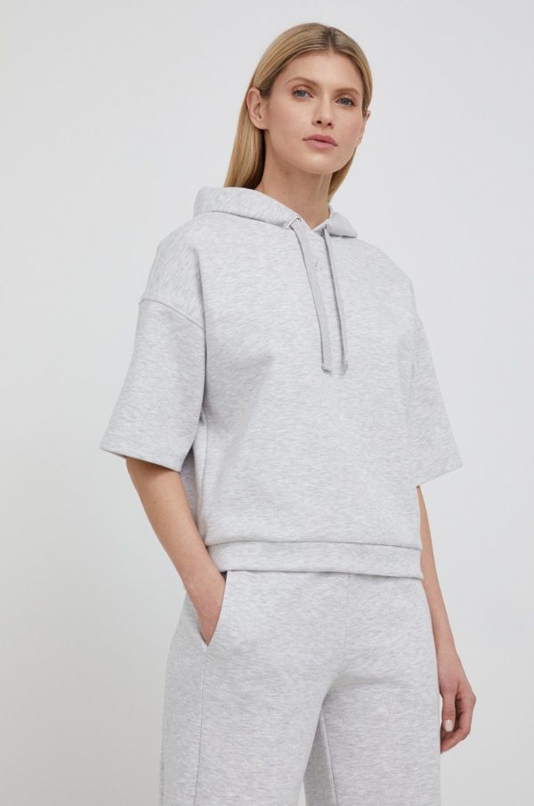 SS22-BLD0WN_09X_F1.jpg Gestuz bluza femei, culoarea gri, neted