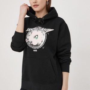 SS22-BLD0Y1_99X_F1.jpg Vans bluza X Sandy Liang femei, culoarea negru, cu imprimeu