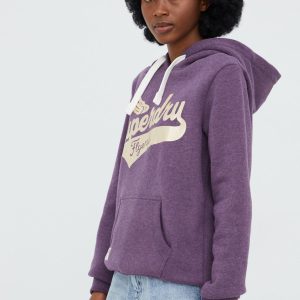 SS22-BLD0Z8_45X_F1.jpg Superdry bluza femei, culoarea violet, melanj