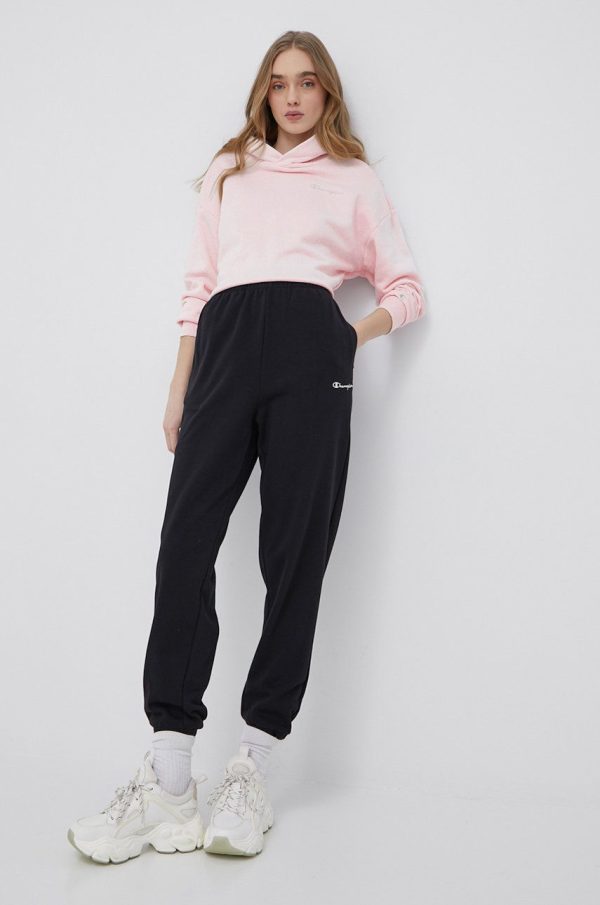SS22-BLD1A3_30X_F1.jpg Champion bluza 115295 femei, culoarea roz, neted