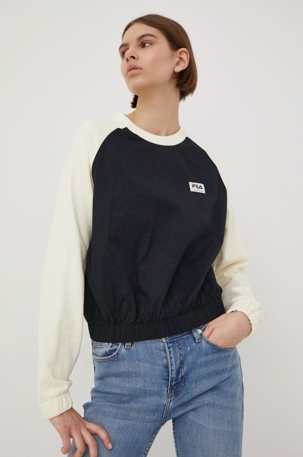 SS22-BLD1C2_99X_F1.jpg Fila bluza femei, culoarea negru, neted