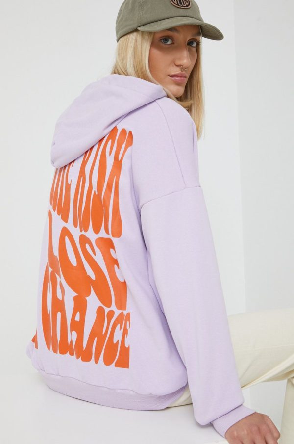 SS22-BLD1IW_48X_F1.jpg Sixth June bluza femei, culoarea violet, cu imprimeu