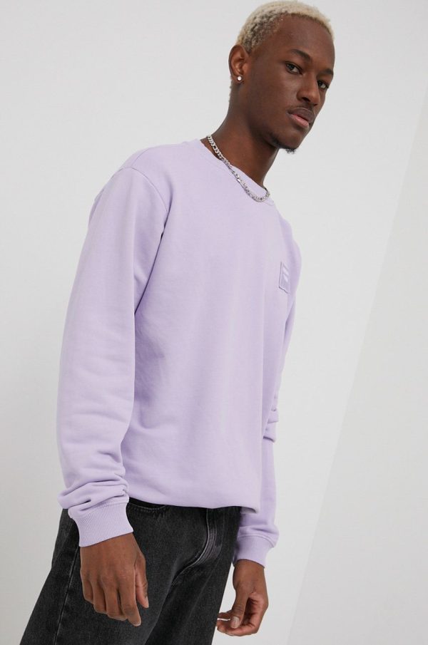 SS22-BLU015_48X_F1.jpg Fila bluza culoarea violet, neted