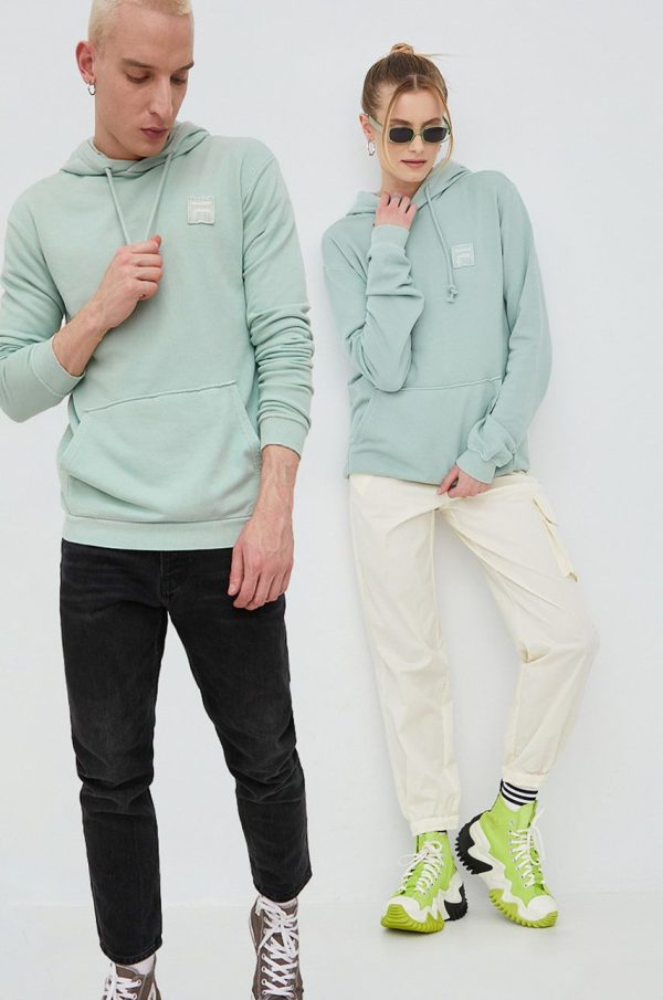 SS22-BLU016_07X_F1.jpg Fila bluza culoarea verde, neted