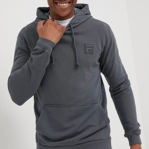 Fila bluza culoarea gri, neted