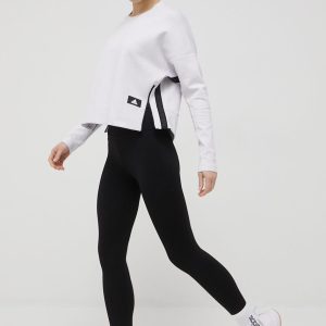 adidas Performance bluza HE3077 femei, culoarea gri, cu imprimeu