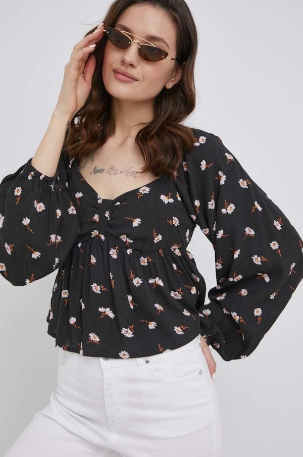 Billabong bluza culoarea verde