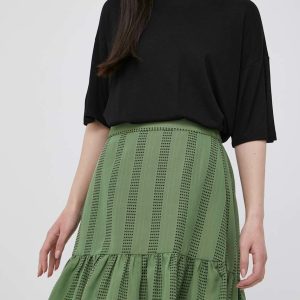 SS22-KDD025_81X_F1.jpg Vila fusta culoarea verde, mini, evazati