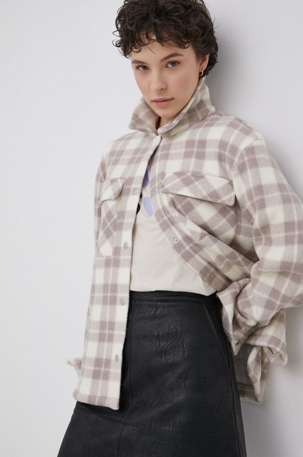 SS22-KUD03O_80X_F1.jpg JDY camasa femei, culoarea bej, relaxed