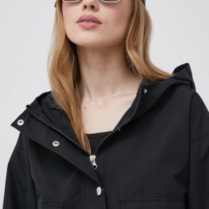 SS22-KUD06R_99X_F1.jpg JDY geaca femei, culoarea negru, de tranzitie