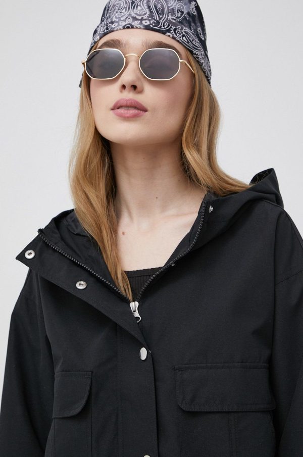 SS22-KUD06R_99X_F1.jpg JDY geaca femei, culoarea negru, de tranzitie