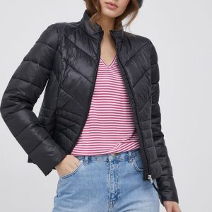 Vero Moda geaca femei, culoarea negru, de tranzitie