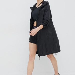 4F hanorac femei, culoarea negru, de tranzitie