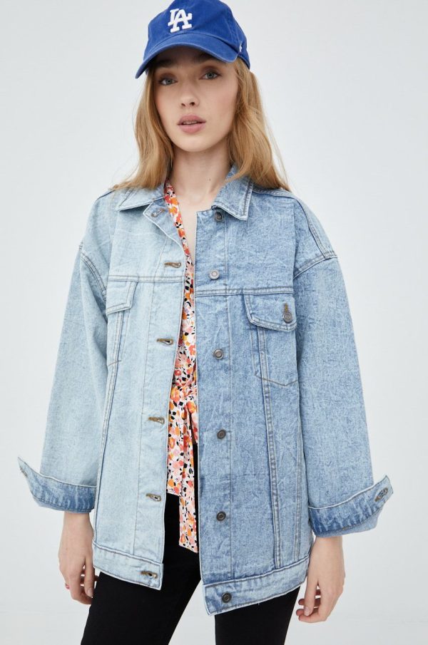 SS22-KUD106_50X_F1.jpg Brave Soul geaca jeans femei, de tranzitie, oversize