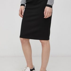 SS22-SDD004_99X_F1.jpg Only Fustă culoarea negru, mini, creion