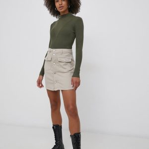 SS22-SDD028_08X_F1.jpg JDY fusta culoarea bej, mini, drept
