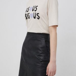 Only fusta culoarea negru, mini, evazati