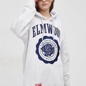 Superdry Bluză culoarea gri