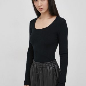 Vero Moda Pulover femei, culoarea negru, light