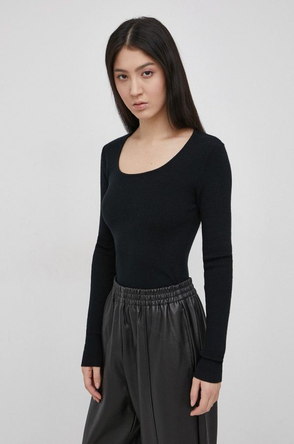 Vero Moda Pulover femei, culoarea negru, light