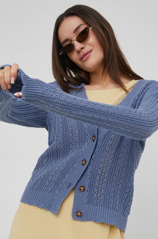 SS22-SWD015_54X_F1.jpg Vila cardigan femei, culoarea violet, light