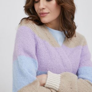 SS22-SWD017_80X_F1.jpg Pieces cardigan femei, culoarea bej