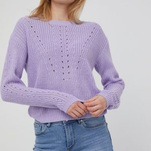 JDY pulover femei, culoarea violet, light