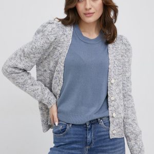 SS22-SWD053_90X_F1.jpg Only cardigan femei, culoarea bej,