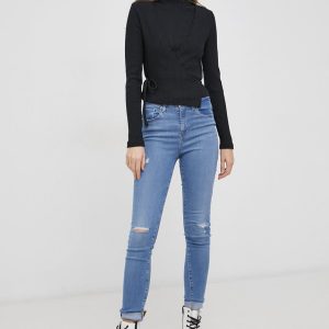 Levi's Bluză femei, culoarea negru
